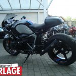 R nineT Racer blacked out